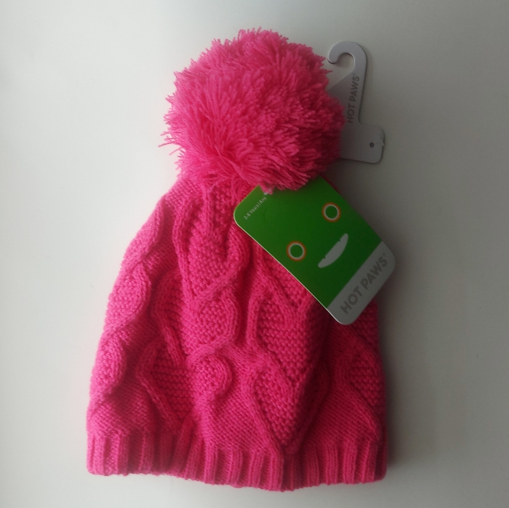 🦋 3/$30 Hot Paws kids winter hat